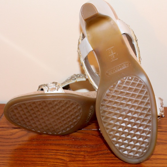 Silver bling heels - Picture 4 of 8